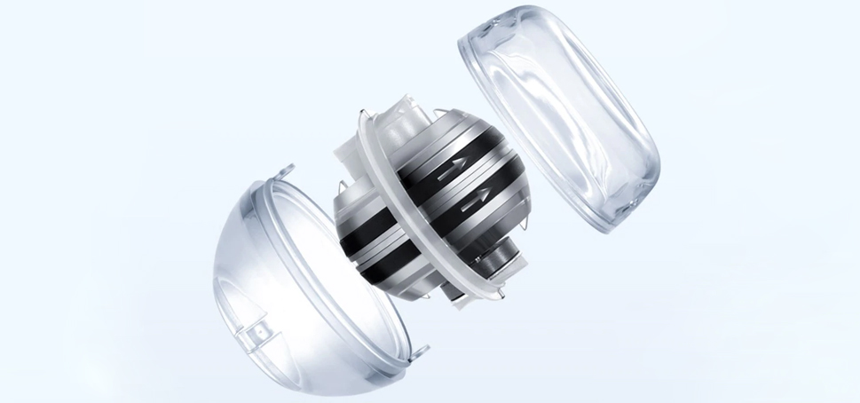 движение осуществляется за счет инерции