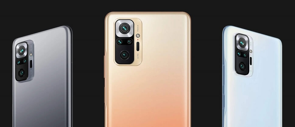 смартфон Сяоми в интересной расцветке