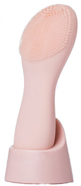 Щетка двухсторонняя ультразвуковая для очищения лица Xiaomi Jotun Judy, розовый фото 1