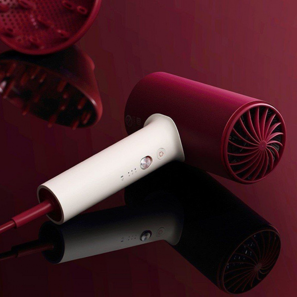 Фен для волос Xiaomi SOOCAS Hair Dryer H5, красный фото 7