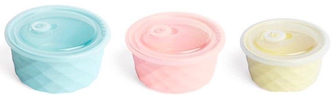 Набор керамических контейнеров для еды Xiaomi Three-piece porcelain bowl (15,5см, 13см, 11,5см) фото 1