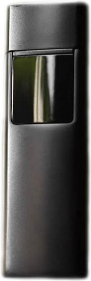 Электронная USB зажигалка ветрозащитная беспламенная Beebest Ultra-thin Charging Lighter Black (L101) фото 1