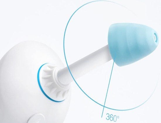 Ирригатор для полости носа Xiaomi Seconds Measured Electric Nasal Wash Controller Kit белый фото 4