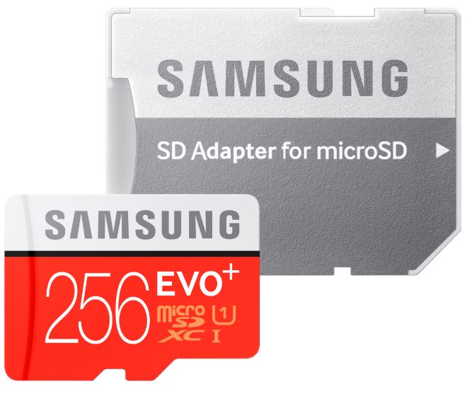 Карта памяти Samsung EVO PLUS microSDXC 256Gb Class 10 UHS-I U3 (80/20Mb/s) + ADP фото 1