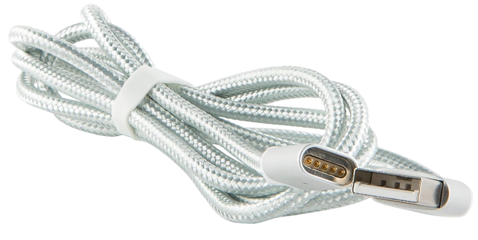 Дата-кабель для смартфонов Xiaomi, Red Line Магнитный USB - micro USB, нейлоновая оплетка, серебристый фото 2