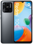 Смартфон Xiaomi Redmi 10C NFC 3/64Gb Графитовый cерый RU - фото