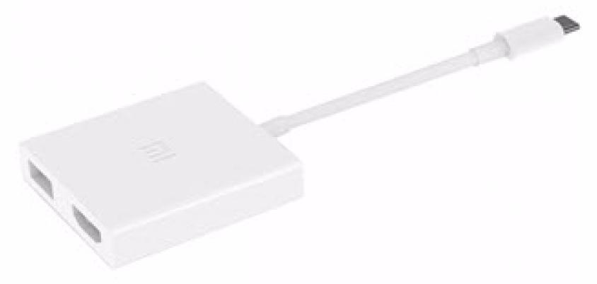 Адаптер USB Type-C/HDMI Xiaomi белый фото 2