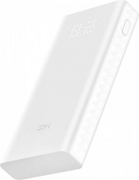 Внешний аккумулятор Xiaomi Mi Power Bank ZMI Aura 20000 mAh Micro USB/Type-C QB821 белый фото 2