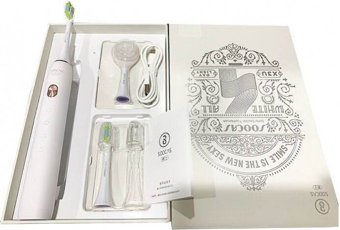Электрическая зубная щетка Soocas X3U Set (подарочная упаковка), белый фото 2