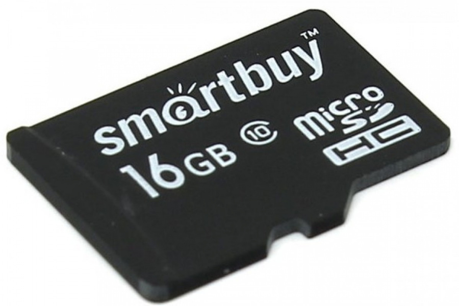 Карта памяти Smartbuy microSDHC 16GB Class 10 UHS-I с адаптером SD фото 2